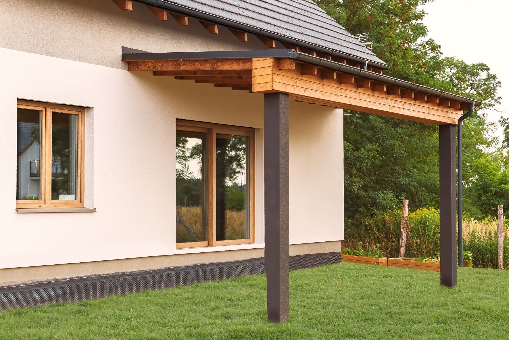 Turner Oak windows - the key to a cozy and modern home