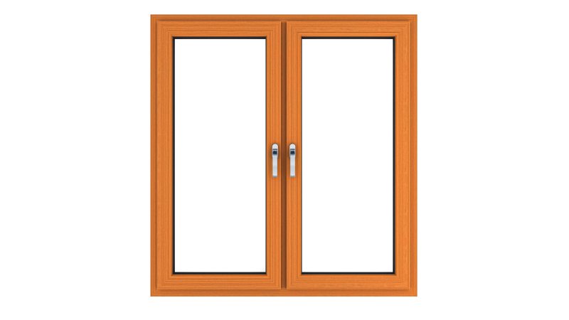 Okno dwuskrzydłowe PASSIVE 8000